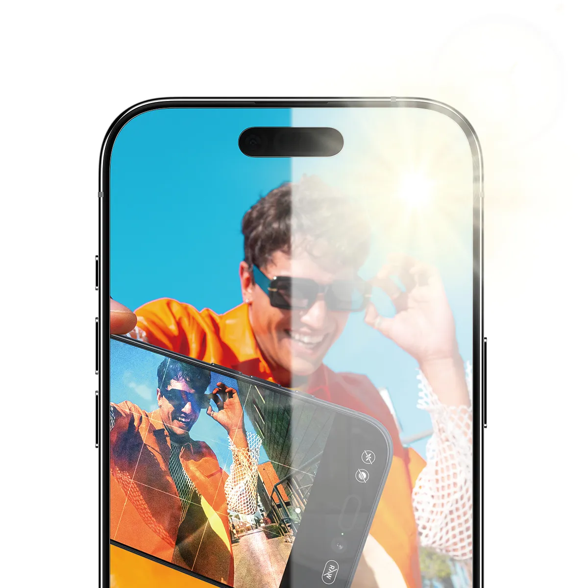 Panzerglass iPhone Air -n&auml;yt&ouml;nsuoja, Anti-Reflective Armor