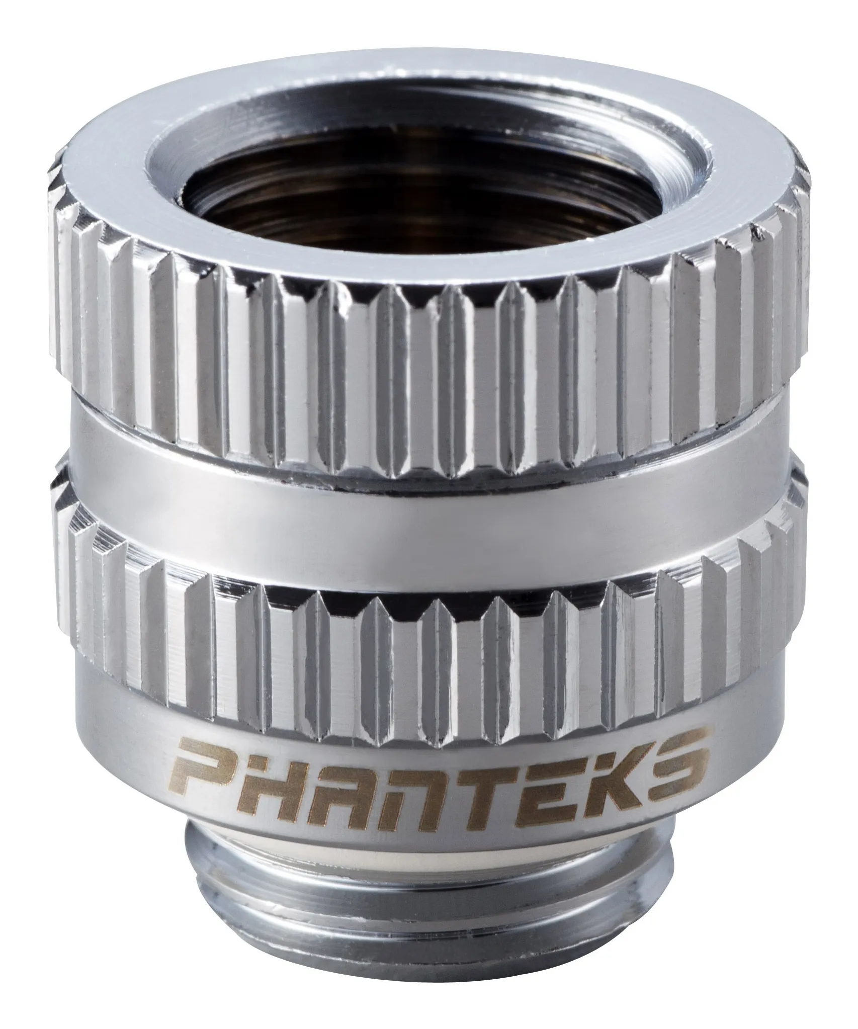 Phanteks M-F Rotary Fitting G1/4 - Chrome