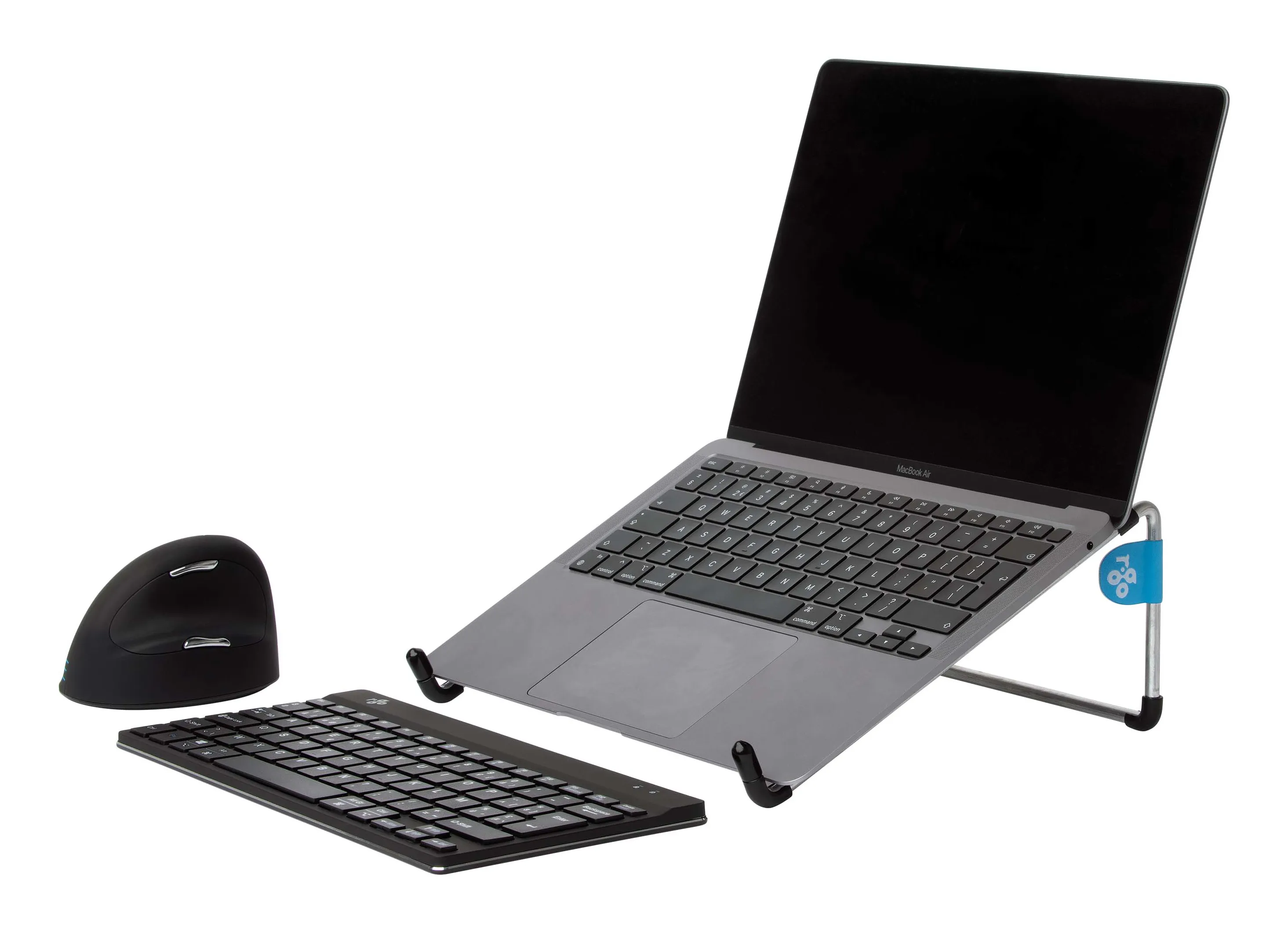 R-Go Steel Basic Laptop Stand, silver