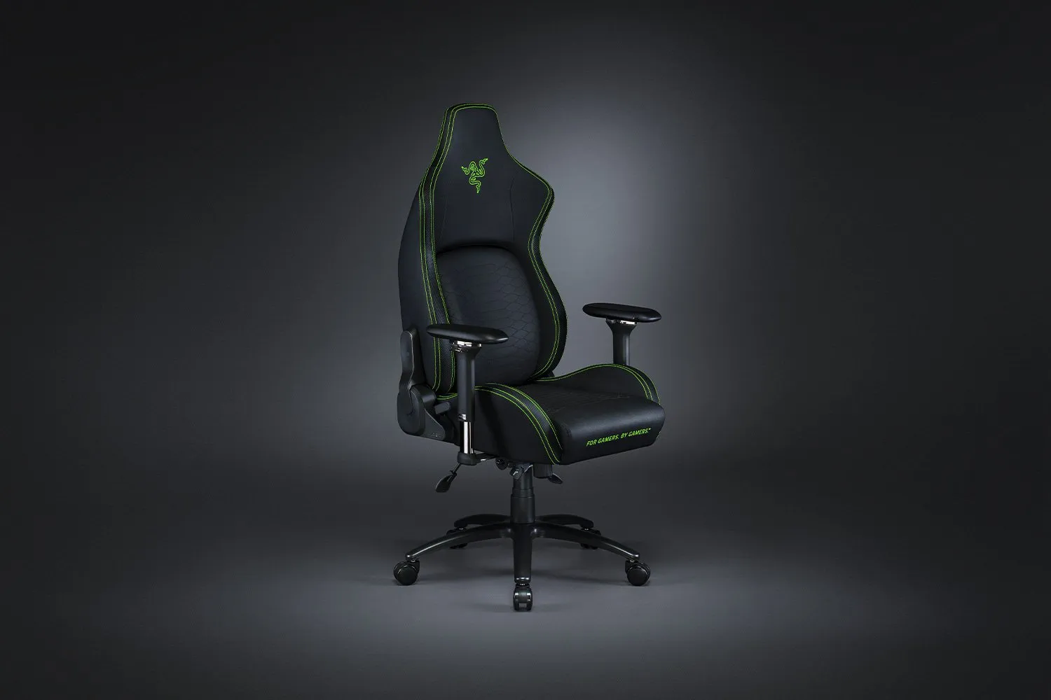 Razer Iskur XL - spelstol, svart/grön