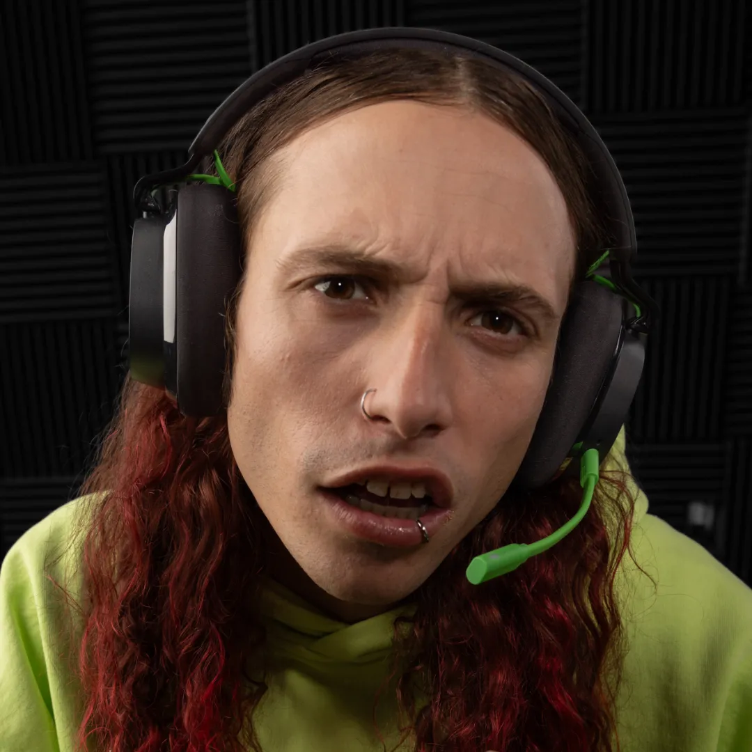 Skullcandy SLYR PRO Wireless Gaming Headset, Black/Green