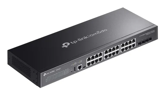 TP-LINK Omada SG5428X - Administrerbar Layer 3-switch, svart