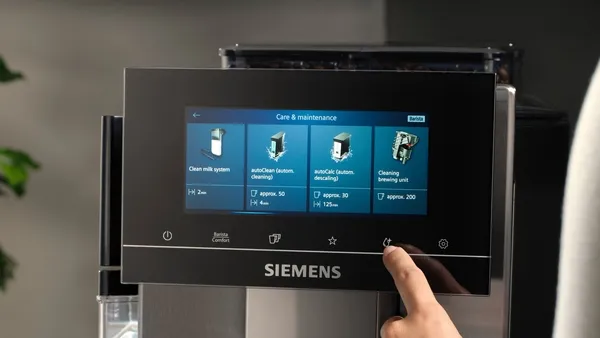 Siemens TZ800Z3 -puhdistus- ja kalkinpoistokasettisetti, musta