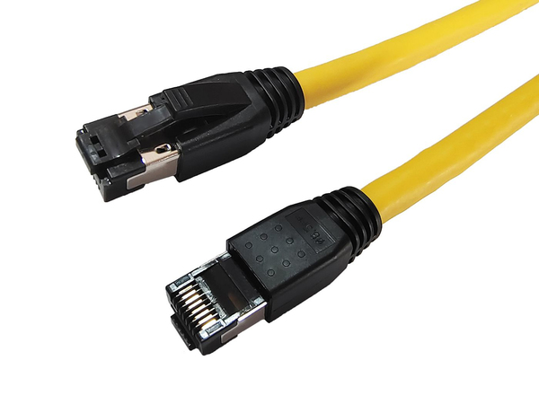 CAT8.1 S/FTP 0,25m Yellow
