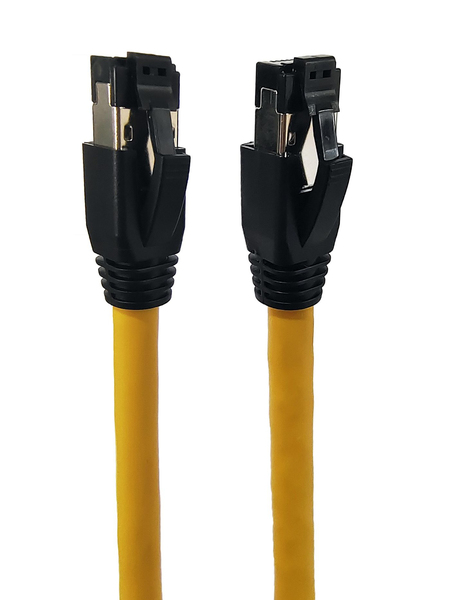 CAT8.1 S/FTP 0,25m Yellow