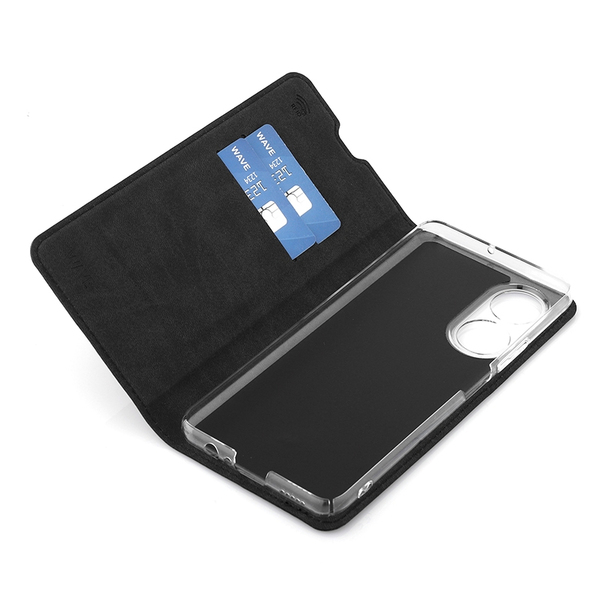 Wave Book Case, Honor X7 - case, Black