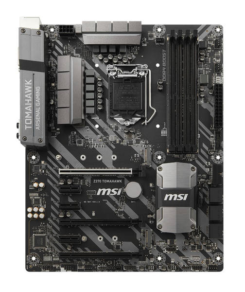 MSI Z370 Tomahawk, ATX motherboard