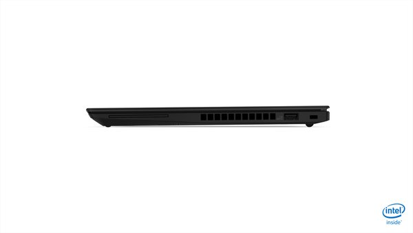 Lenovo 14" IPS ThinkPad T490s, 256GB M.2 SSD, Win 10 Pro - B&auml;rbar dator, svart