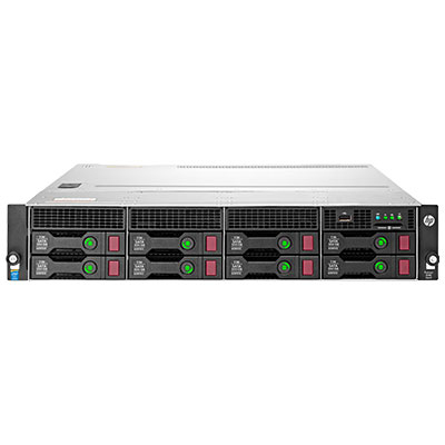HPE ProLiant DL80 Gen9 Entry - Palvelin - telineasennettava - 2U - 2-teinen - 1 x Xeon E5-2603V3 / 1.6 GHz - RAM 4 Gt - ei kiintolevy&auml; - G200eH2 - GigE - monito