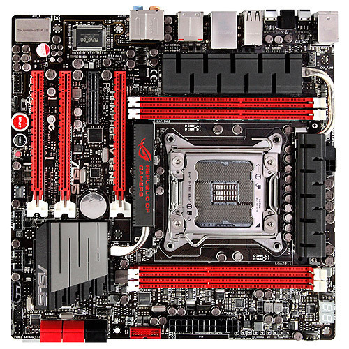 Asus RAMPAGE IV GENE Intel X79, Socket 2011, ATX