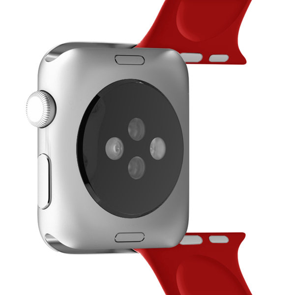 Puro Apple Watch-Ranneke, 38-40mm, S/M &amp; M/L, Punainen