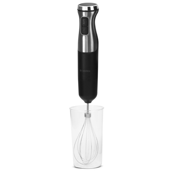 Champion CHSTM600 1000W Hand Blender Kit, Stainless Steel/Black