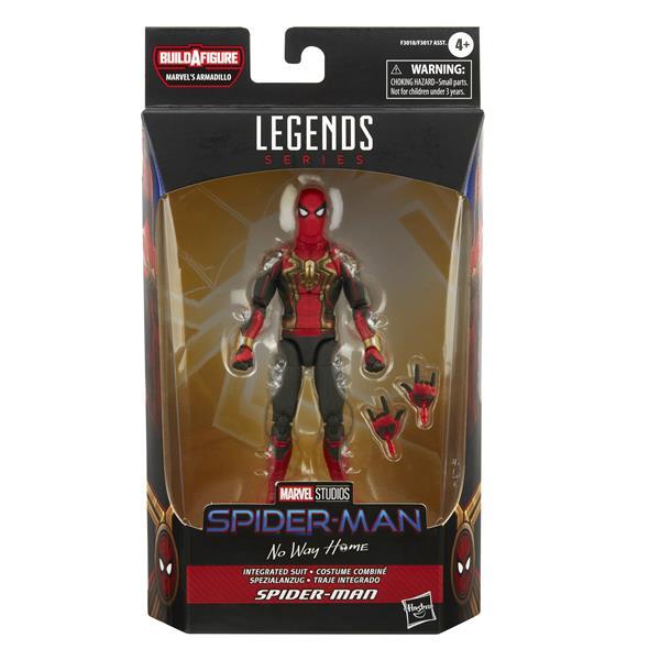 Marvel Legends Series 6 Inch Build-A-Figure Spider-Man (Marvel's Armadillo), Asst.