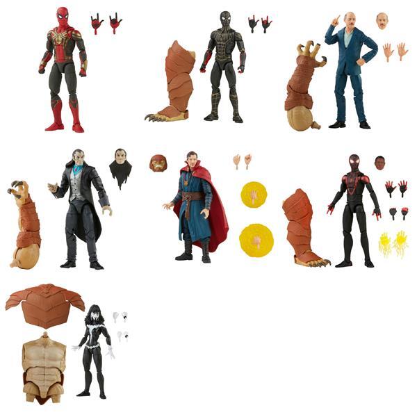 Marvel Legends Series 6 Inch Build-A-Figure Spider-Man (Marvel's Armadillo), Asst.