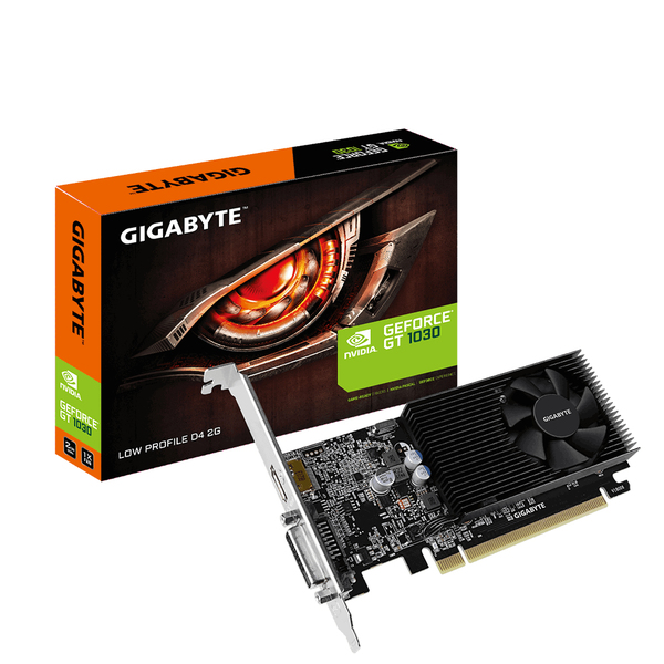 Gigabyte GeForce GT 1030 2GB Low Profile -n&auml;yt&ouml;nohjain