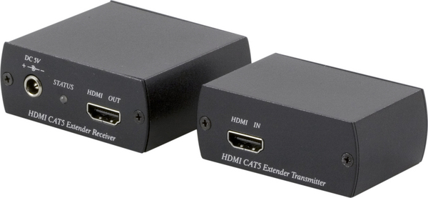 Signalf&ouml;rst&auml;rkare, HDMI 19-pin, Cat5, 70 m