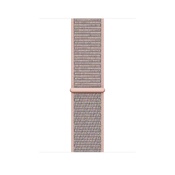 Apple Watch 44 mm hietaroosa Sport Loop ‑ranneke