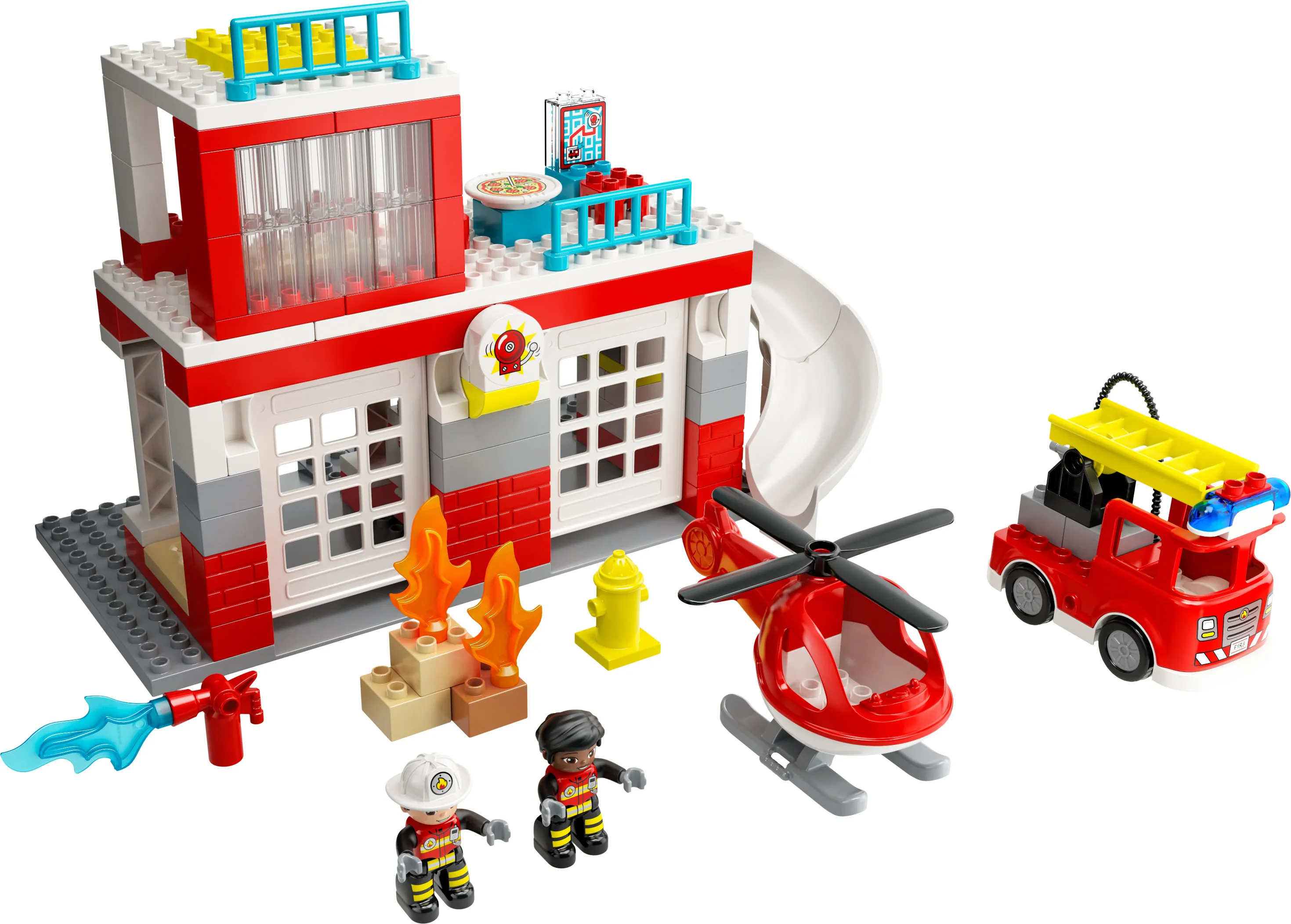 LEGO DUPLO Fire Station and Helicopter 10970