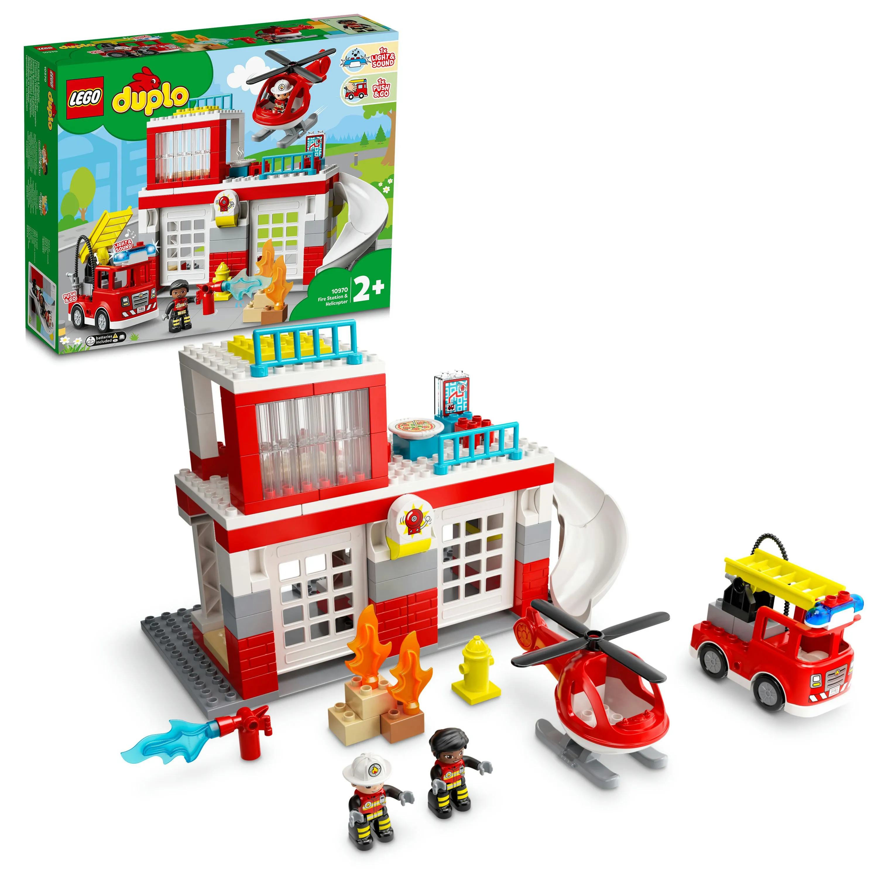 LEGO DUPLO Fire Station and Helicopter 10970
