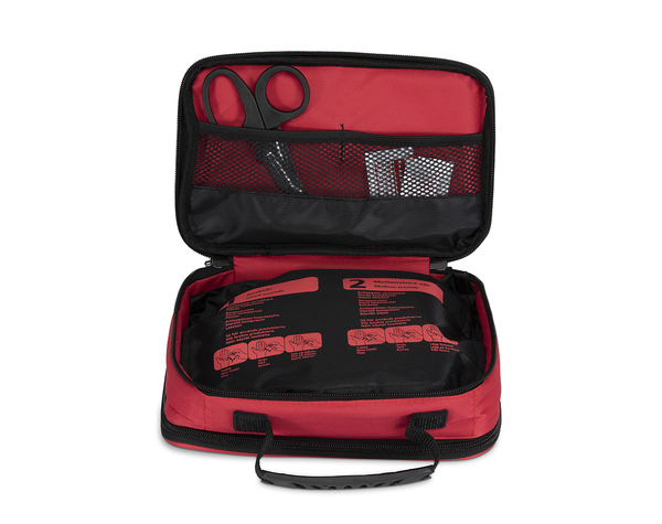 Nexa ensiapulaukku, t&auml;ydellinen sarja, 37 osaa, haavasiteit&auml;, haavan