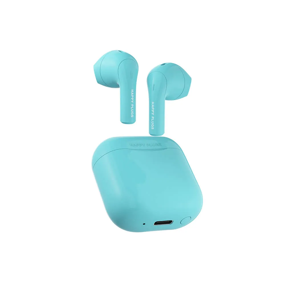 Happy Plugs JOY Wireless Earbuds, Turquoise