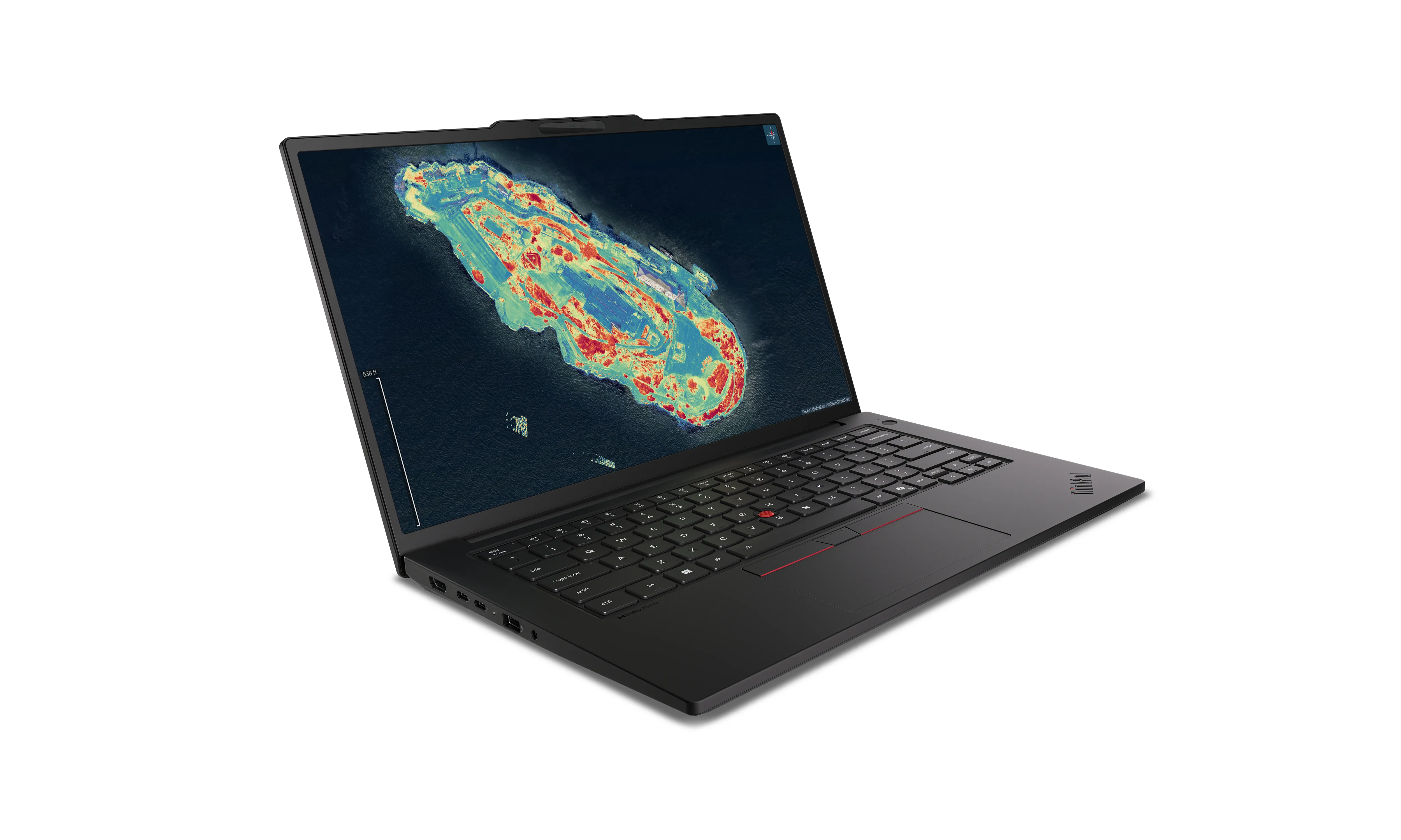 Lenovo ThinkPad P14s Gen 7 14.5" Ultra 7 356H, 32 GB, 1 TB, RTX PRO 500 6 GB, Win 11 Pro - b&auml;rbar dator, svart