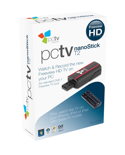 PCTV NANOSTICK T2 290E DVB-T2 &amp;DVB-T USB