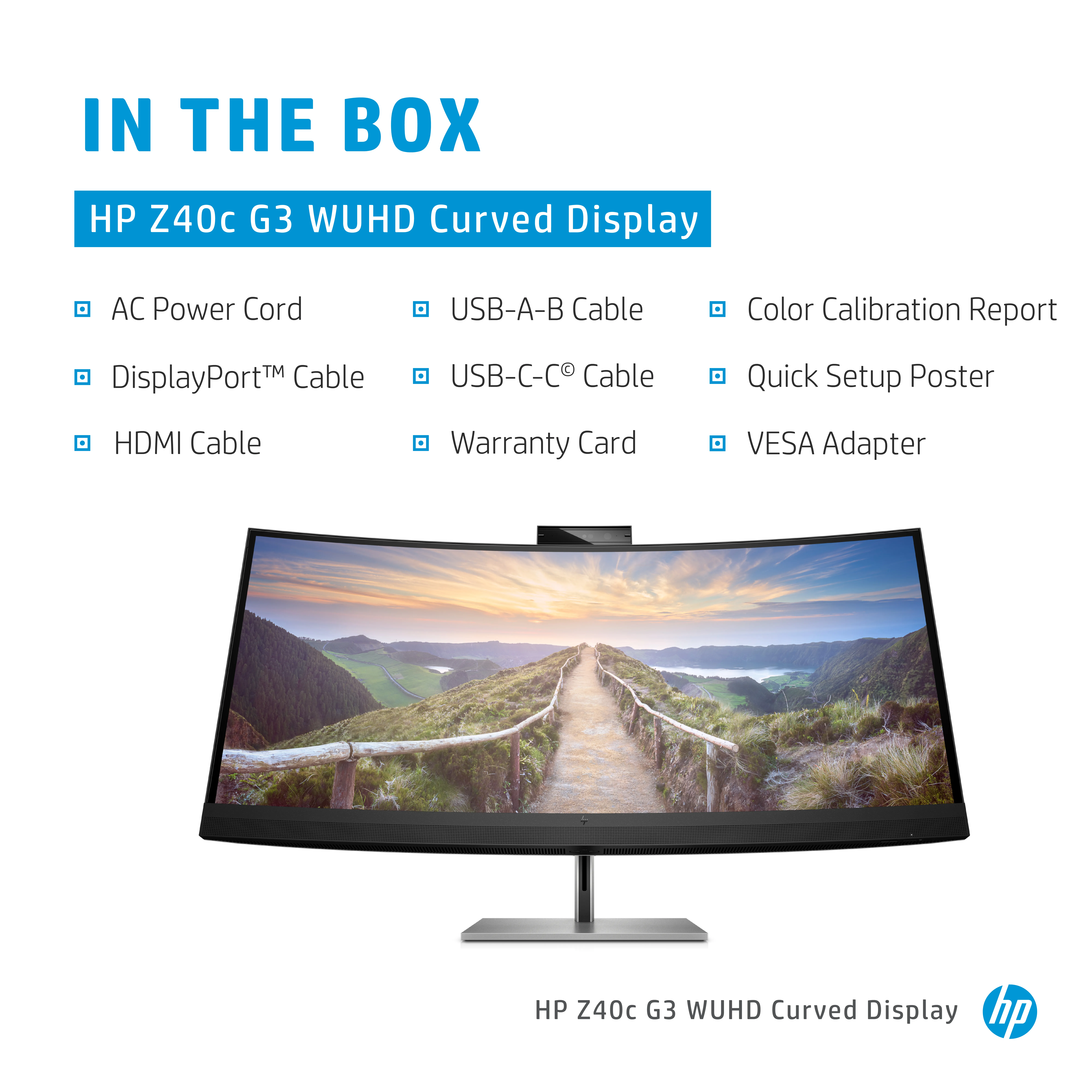 HP 34" Z34c G3 UWQHD, VA - curved monitor