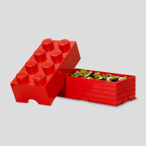 Room Copenhagen LEGO Storage Brick 8 red - RC40041730 Room Copenhagen LEGO Storage Brick 8 red - RC40041730