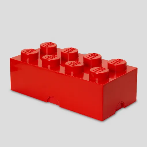 Room Copenhagen LEGO Storage Brick 8 red - RC40041730 Room Copenhagen LEGO Storage Brick 8 red - RC40041730