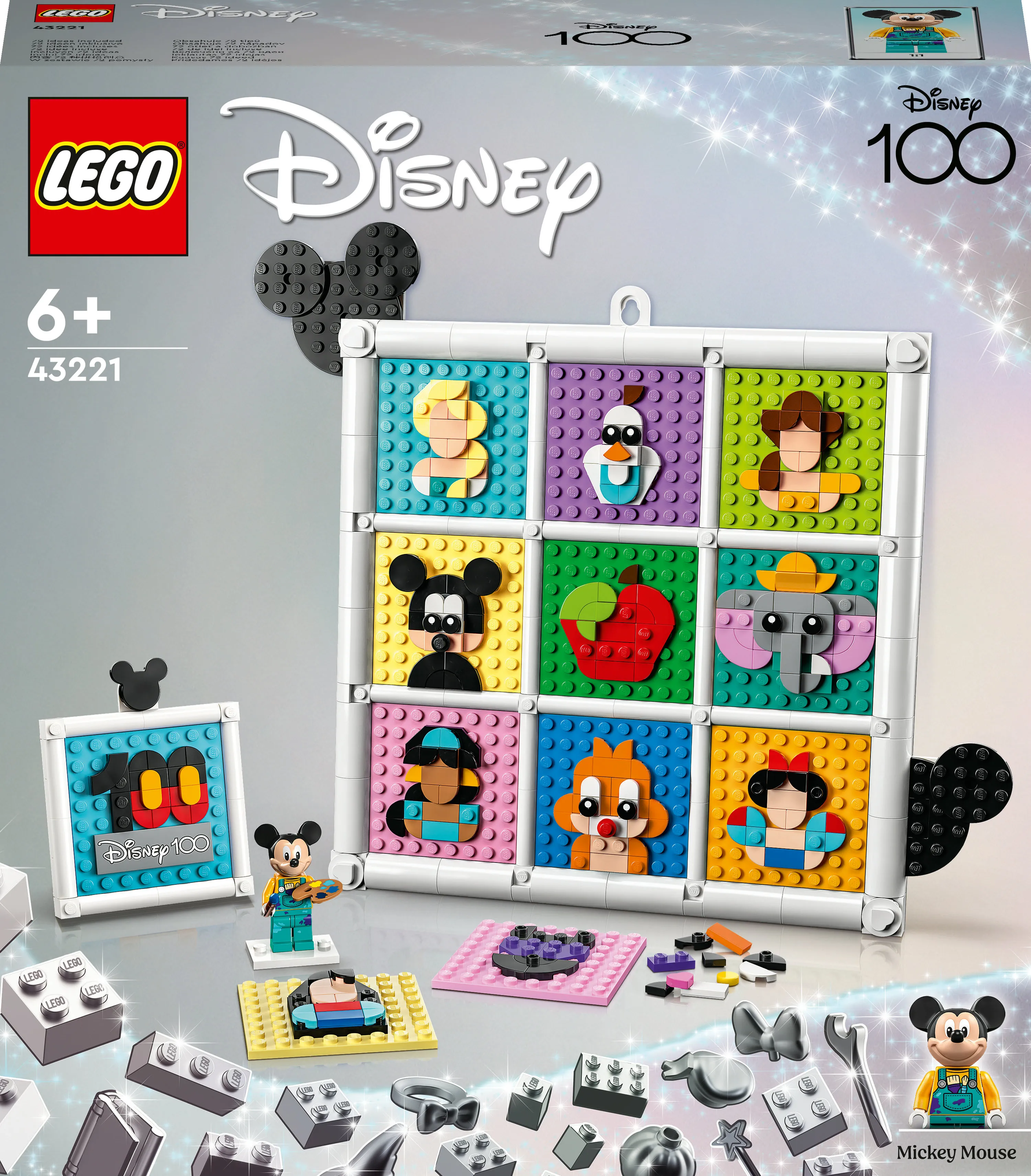 LEGO Disney 100 Years of Disney Animation Icons 43221