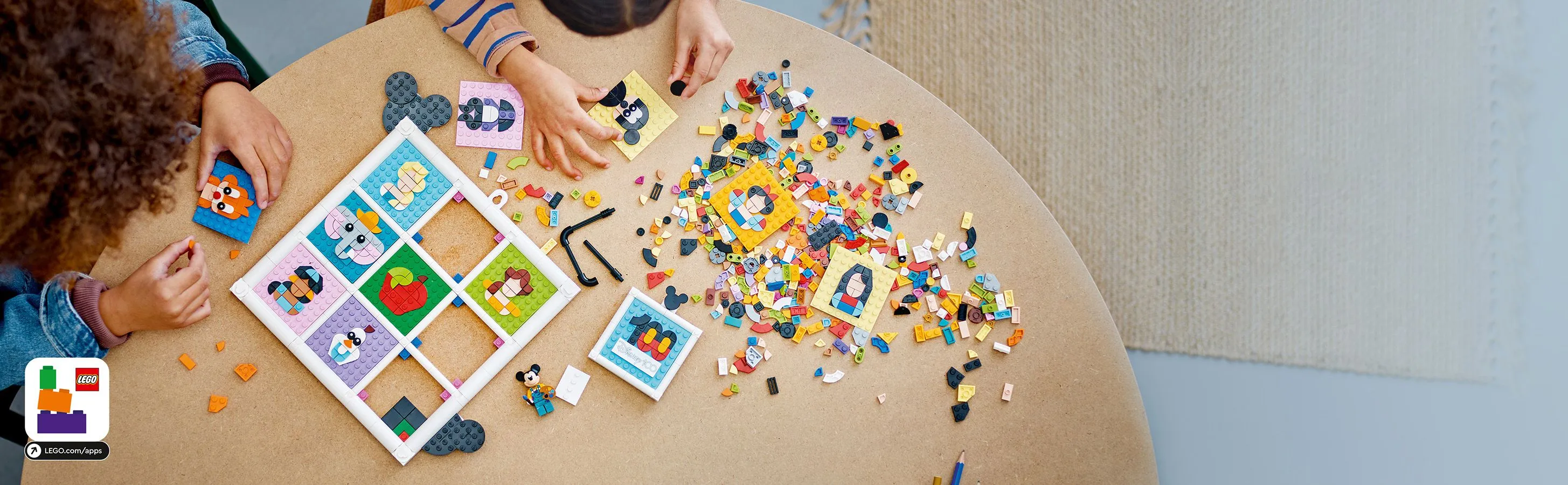 LEGO Disney 100 Years of Disney Animation Icons 43221