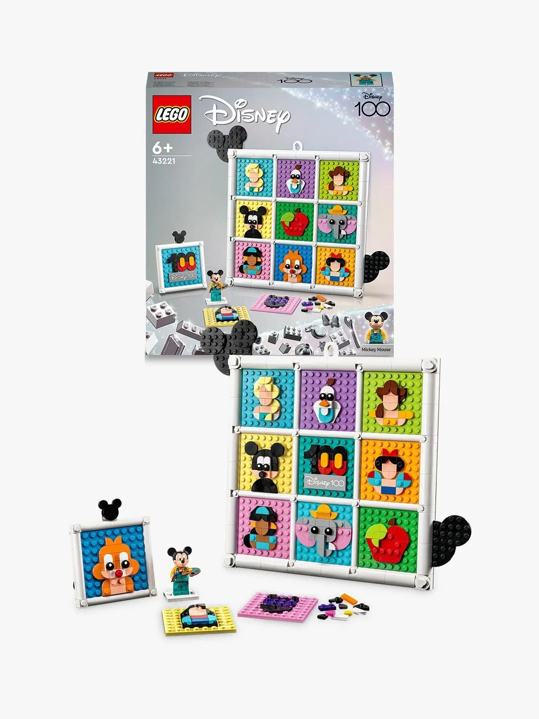 LEGO Disney 100 Years of Disney Animation Icons 43221