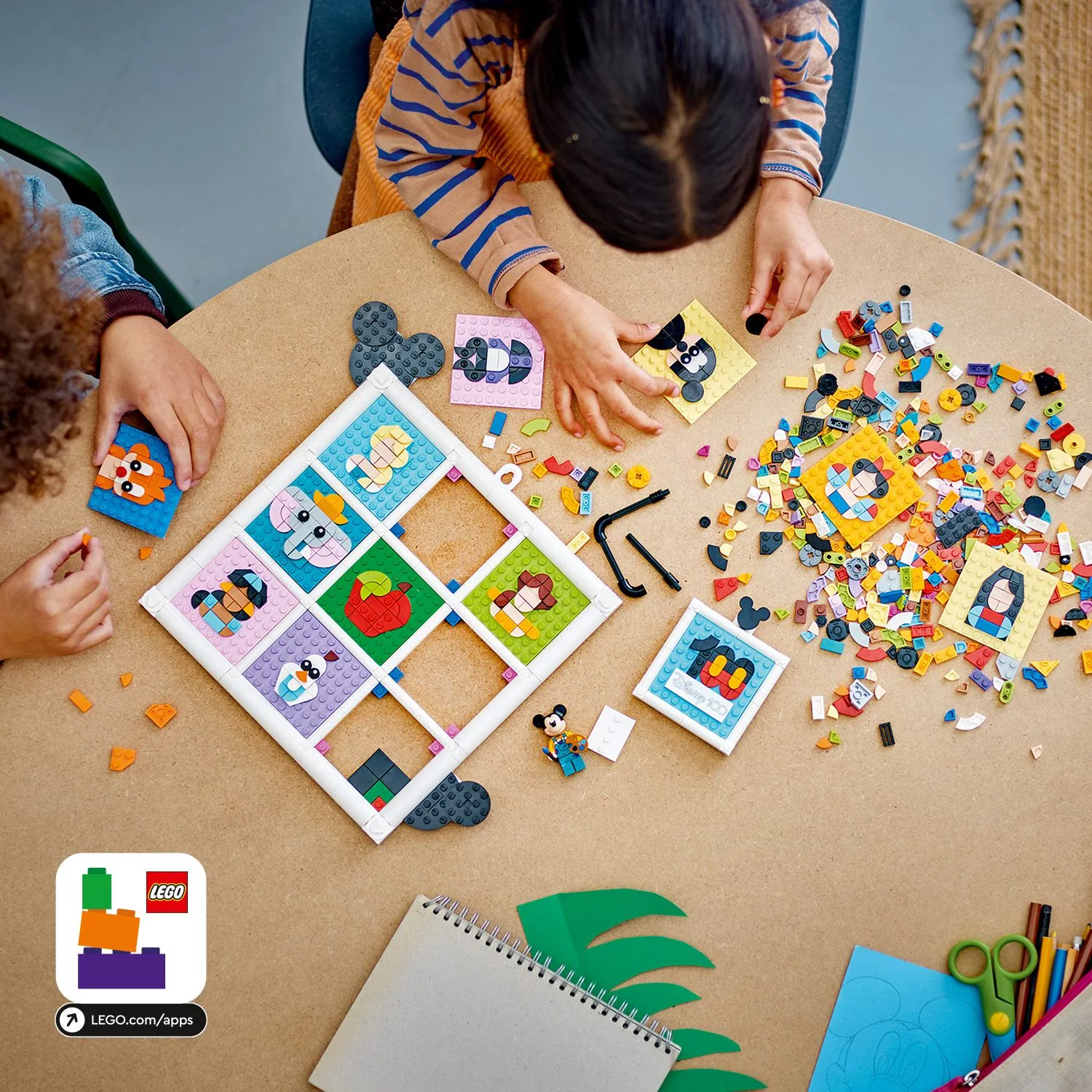 LEGO Disney 100 Years of Disney Animation Icons 43221