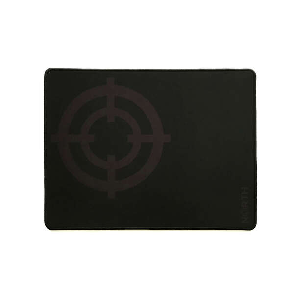 NORTH Pro Gaming M Gaming Mousepad, 400x300 mm, Black
