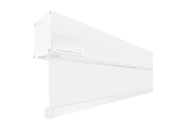 Multibrackets M Motorized Projection Screen Deluxe - Heijastusn&auml;ytt&ouml; - moottoroitu - 278 tuuma (706 cm) - 1:1 - Matte White - valkoinen