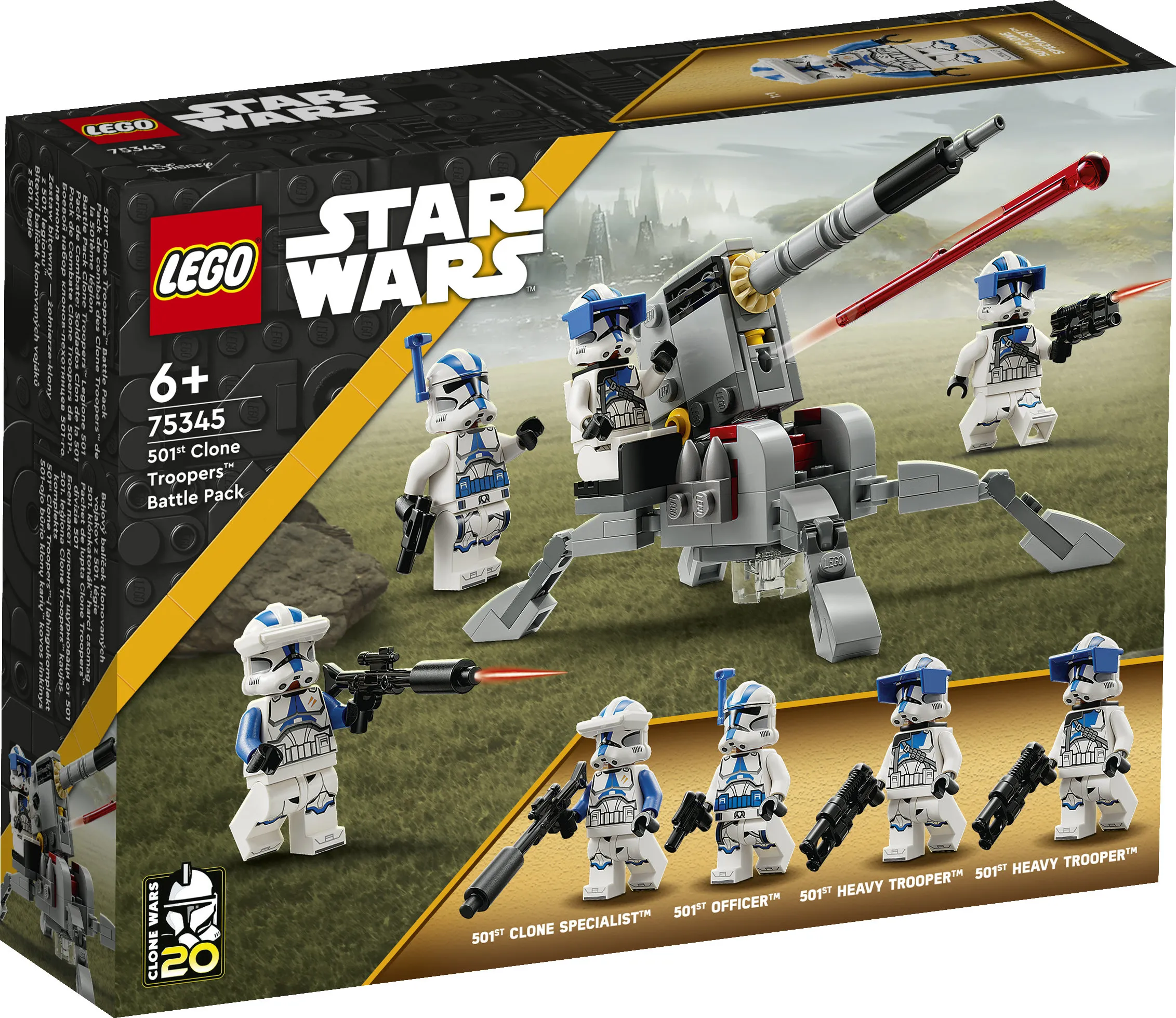LEGO Star Wars 501:a legionens klonsoldater stridspaket 75345