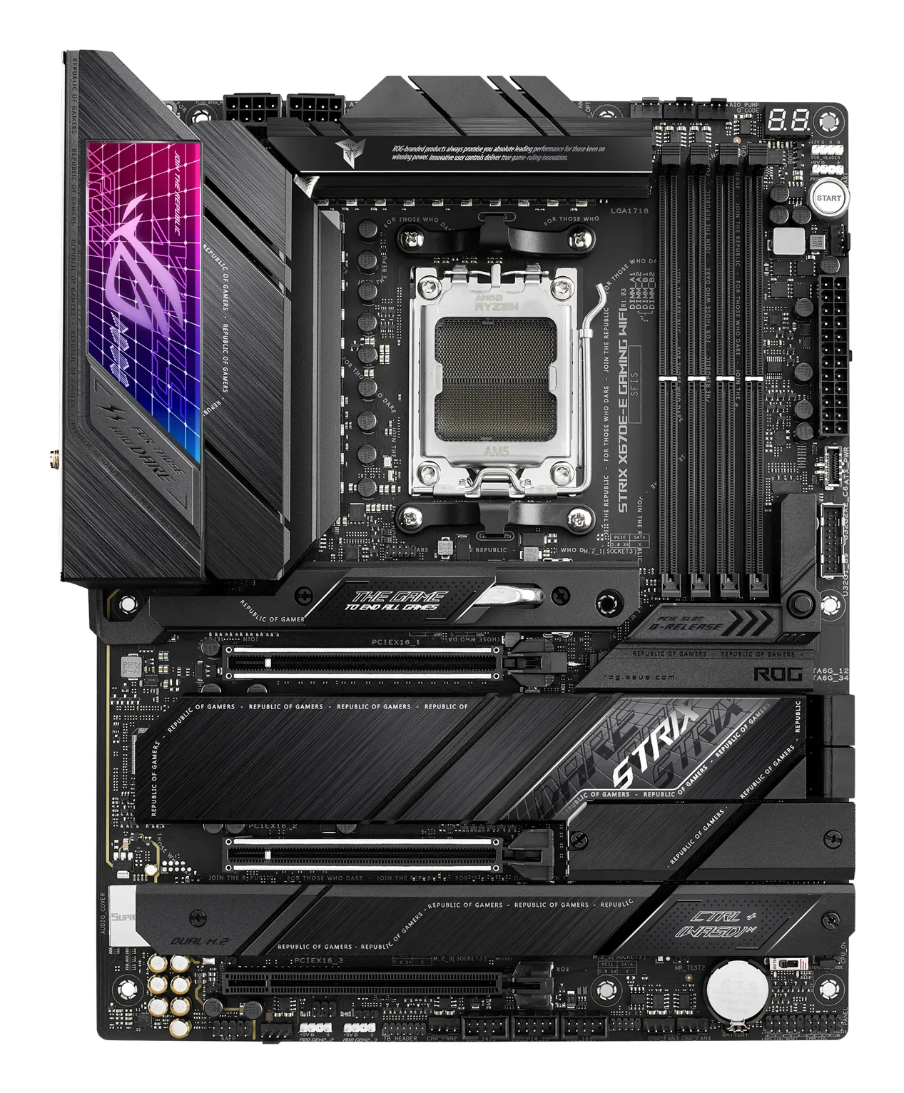 Asus ROG STRIX X670E-E GAMING Wi-Fi ATX - motherboard