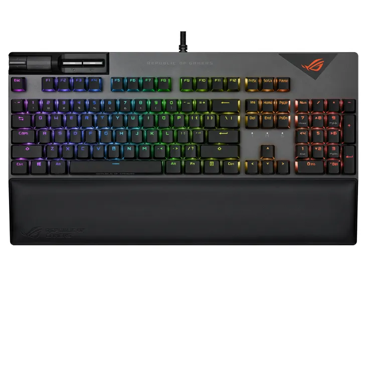 Asus ROG Strix Flare II PBT -mekaaninen pelinäppäimistö (NX Red Switches)