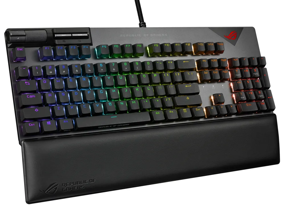Asus ROG Strix Flare II PBT -mekaaninen pelinäppäimistö (NX Red Switches)