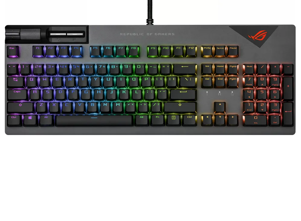 Asus ROG Strix Flare II PBT - mechanical gaming keyboard (NX Red Switches)