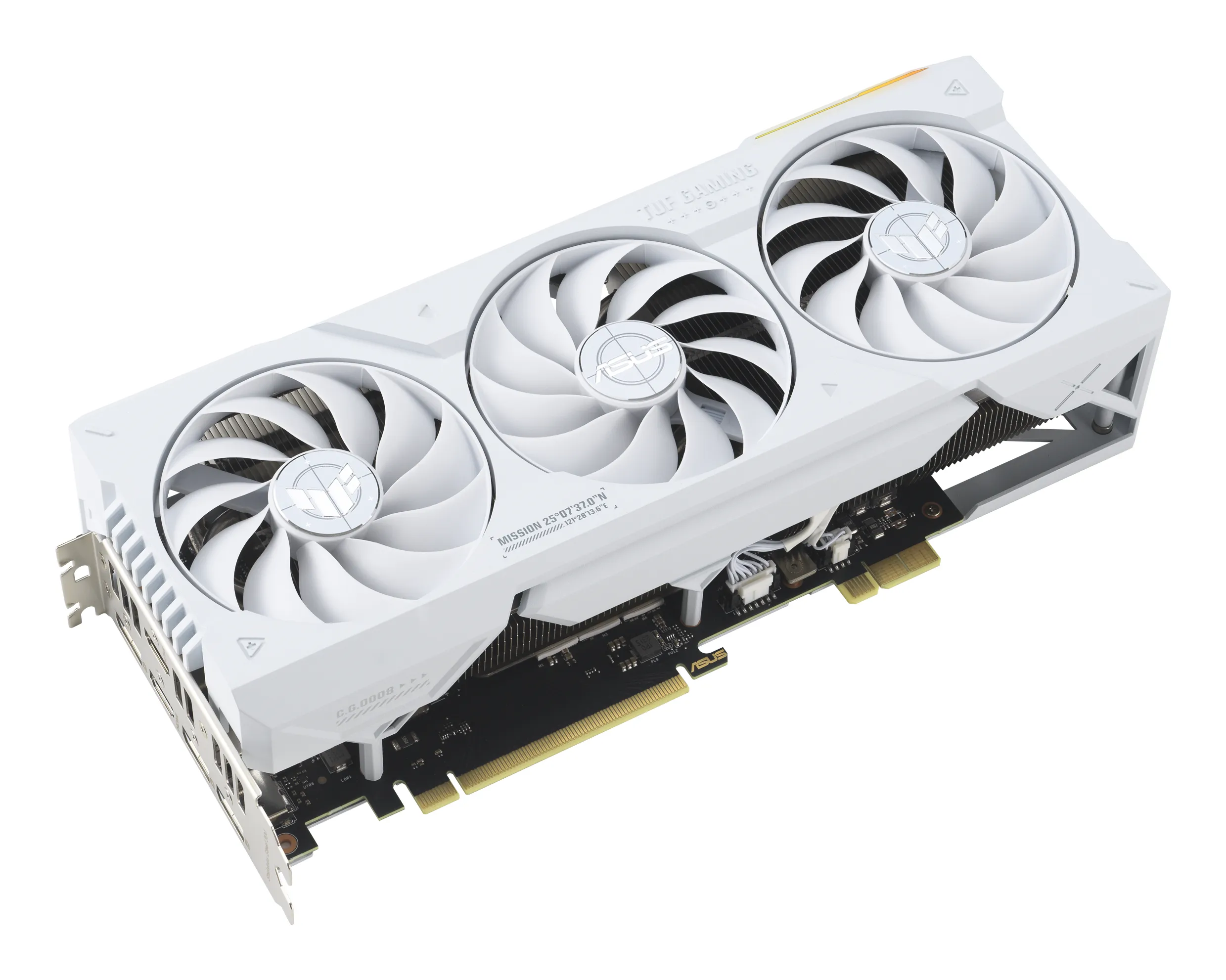 Asus GeForce RTX 4070 Ti SUPER OC BTF White 16 Gt -n&auml;yt&ouml;nohjain