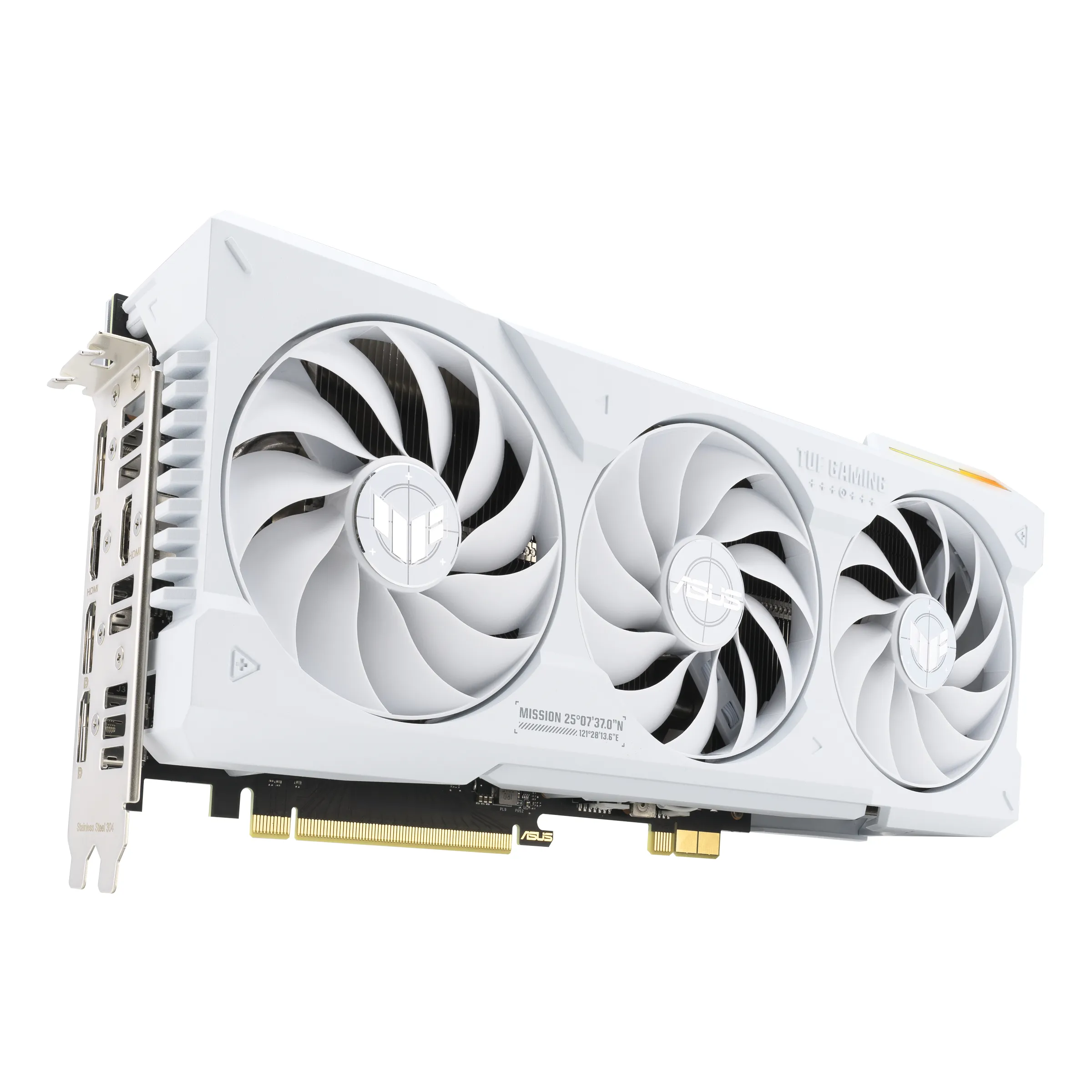 Asus GeForce RTX 4070 Ti SUPER OC BTF White 16 Gt -n&auml;yt&ouml;nohjain