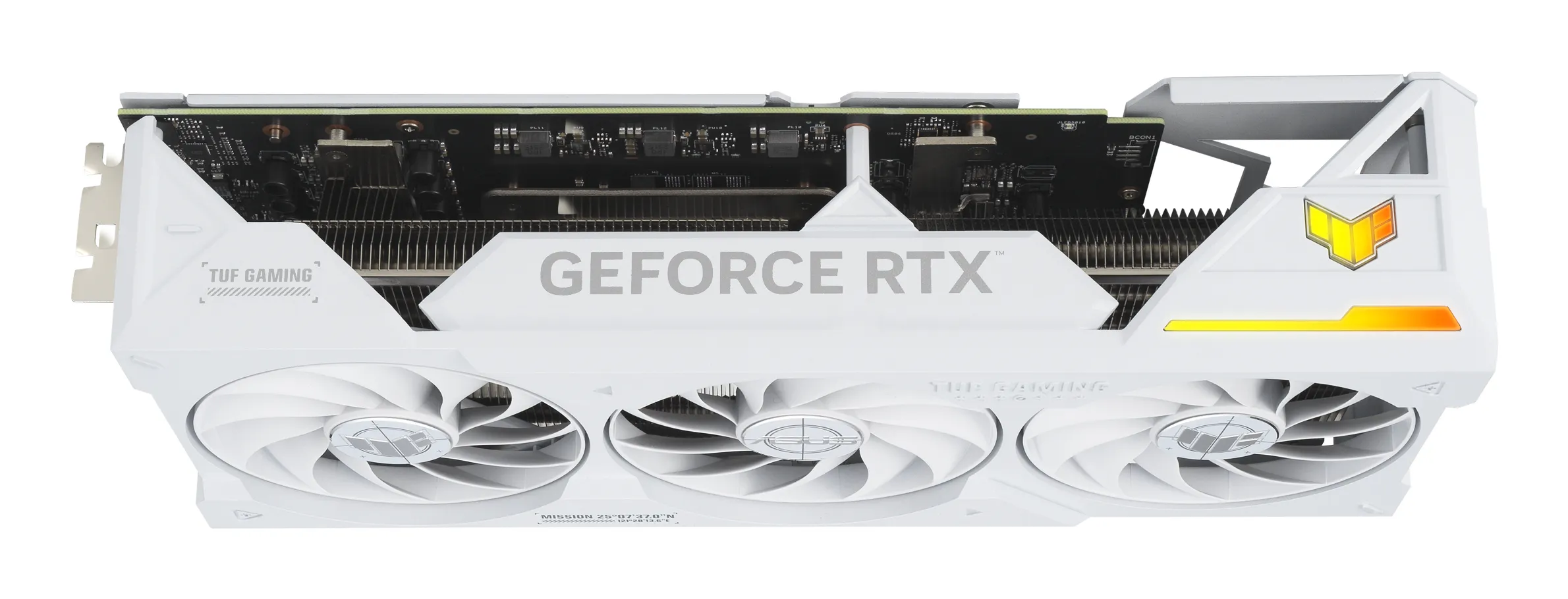 Asus GeForce RTX 4070 Ti SUPER OC BTF White 16 Gt -n&auml;yt&ouml;nohjain