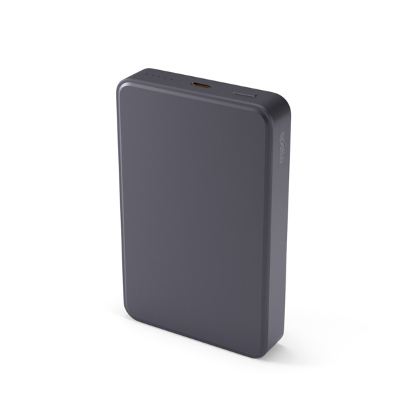 Epico Spello ForcePack SM71 Aluminium 10000mAh, 20W -varavirtal&auml;hde, T&auml;htiharmaa