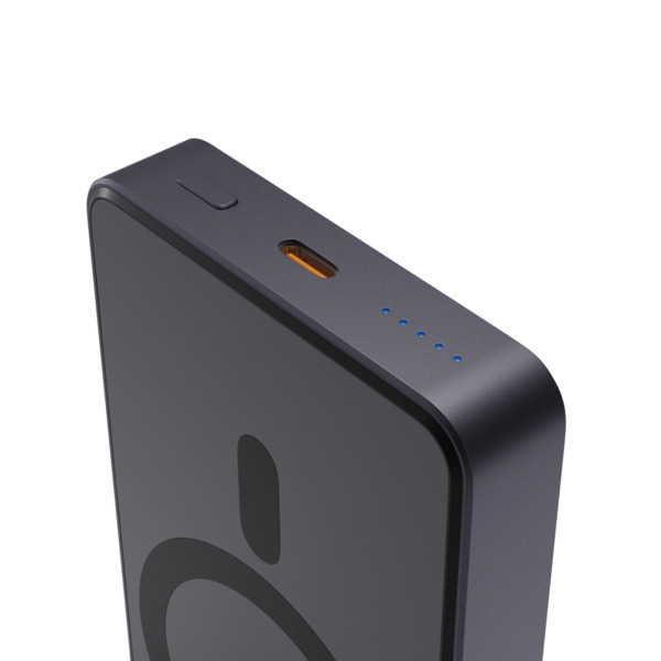 Epico Spello ForcePack SM71 Aluminium 10000mAh, 20W -varavirtal&auml;hde, T&auml;htiharmaa