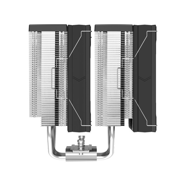 SAMA A60E CPU Air Cooler - 2x 120 mm - Silver