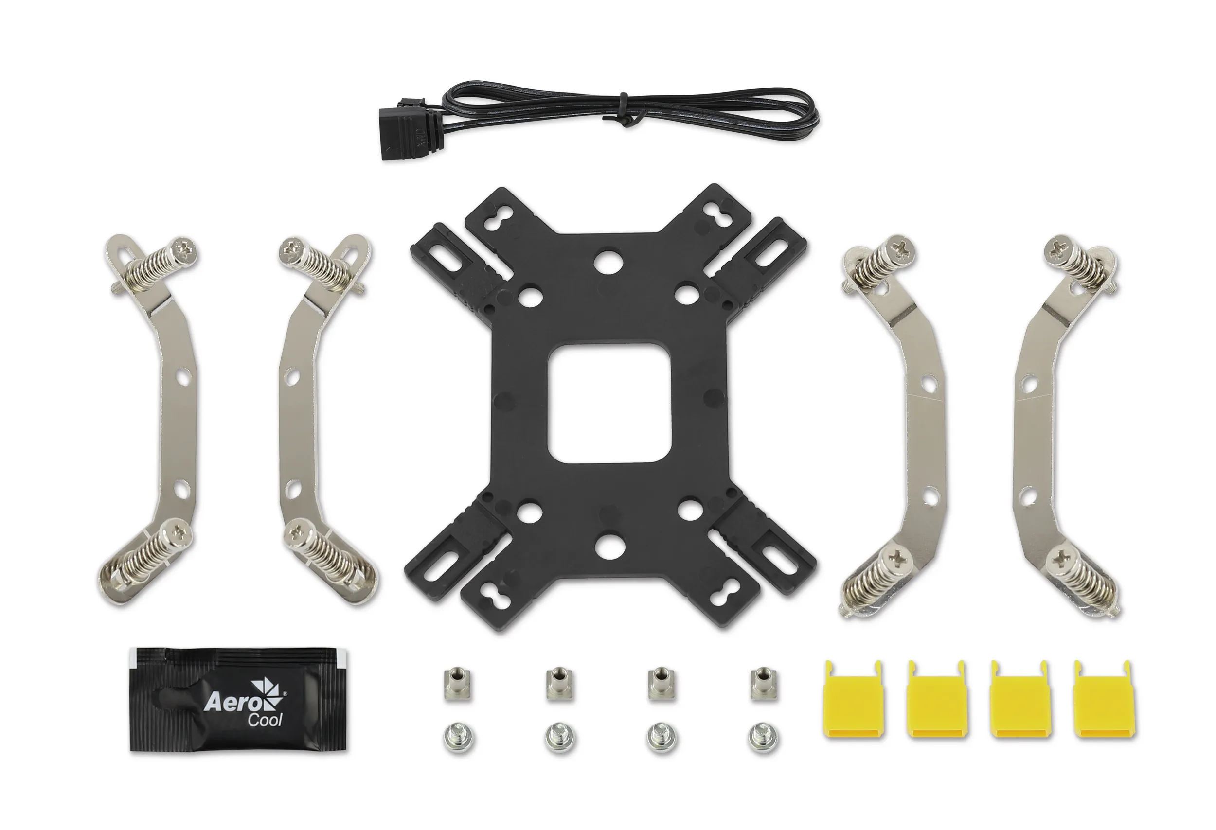 Aerocool Mirage 5, 60 mm ARGB CPU-kylare, svart