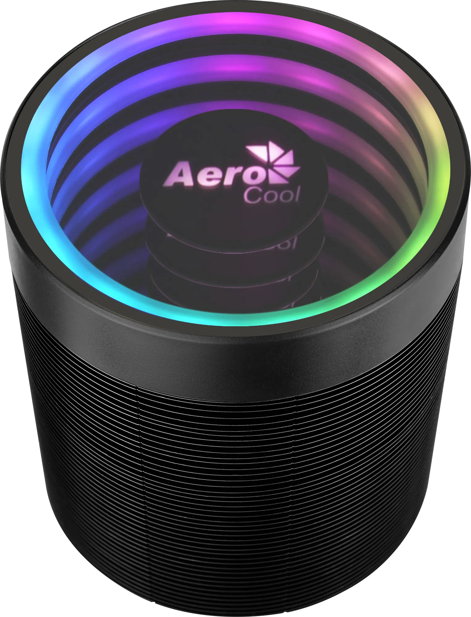 Aerocool Mirage 5, 60 mm ARGB CPU-kylare, svart