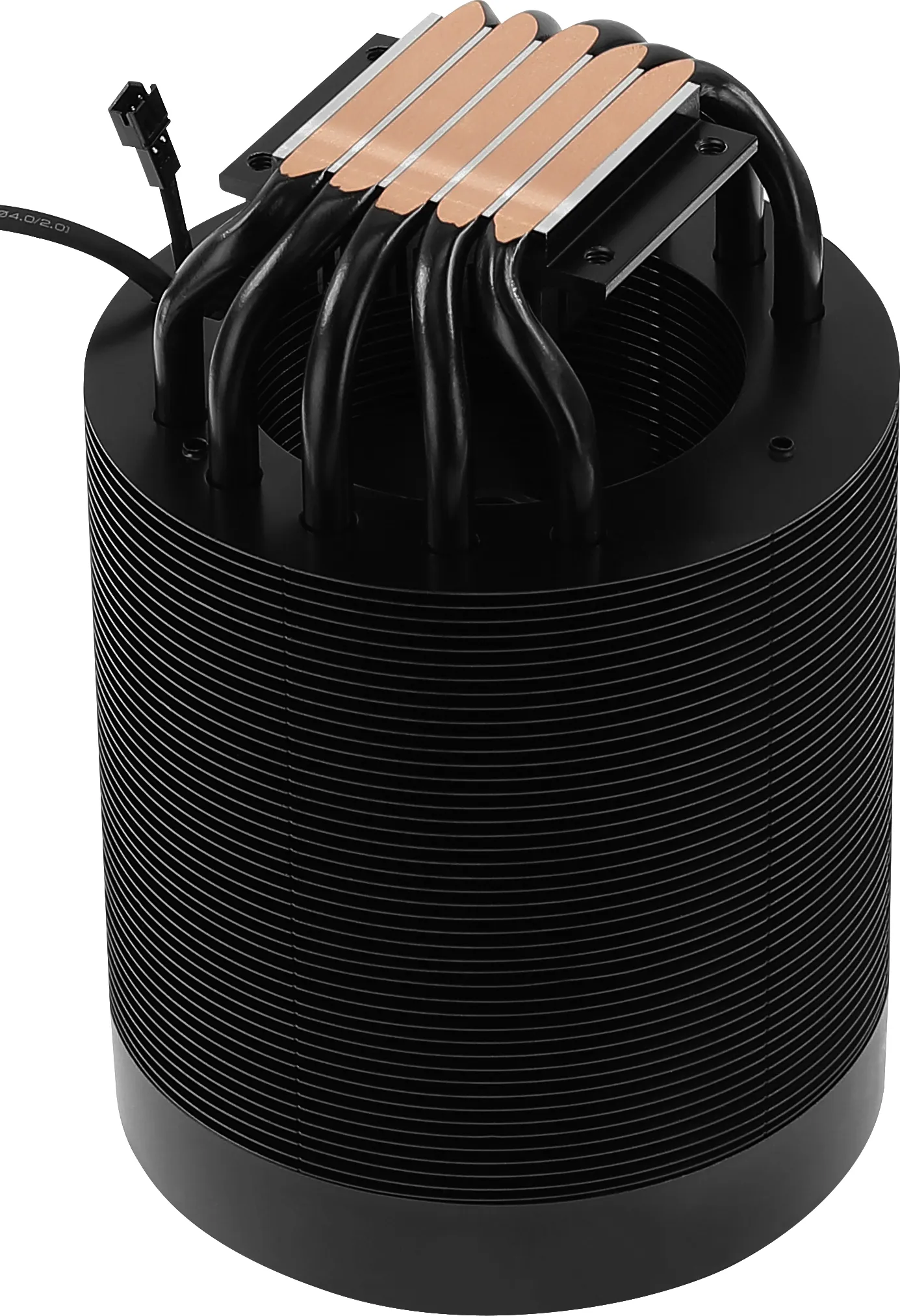 Aerocool Mirage 5, 60 mm ARGB CPU-kylare, svart